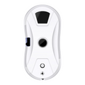 Caméra de surveillance blanche avec capteur et bouton central